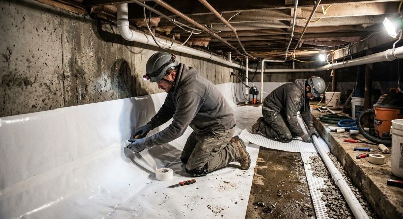 Wall Waterproofing in Grand Rapids, MI